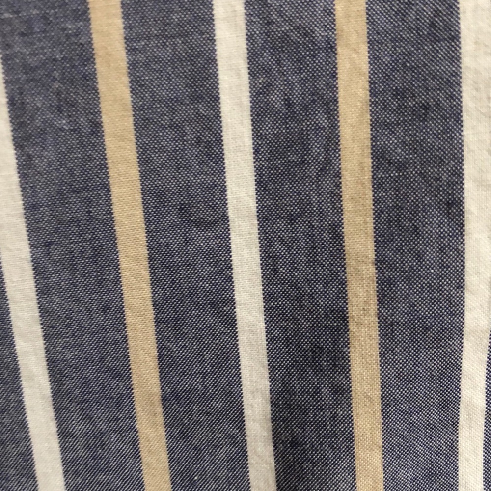 Scott Barber Mens XL Blue Striped Dress Shirt - Picture 3 of 6